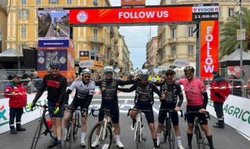 Ciclismo, 27 amatori sulle strade della Milano-Sanremo
