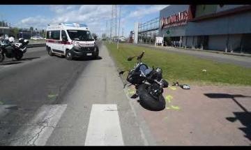 Vigevano: scontro tra moto e utilitaria sulla circonvallazione