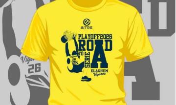 Basket, serie B: dal 26 aprile in vendita le magliette-play-off per i tifosi