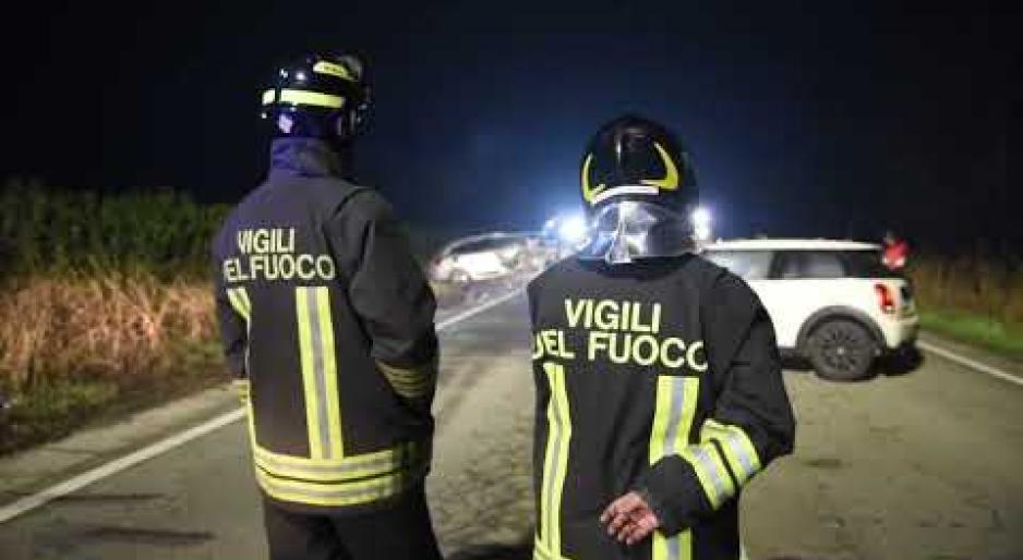 Tromello: schianto tra due auto sulla statale