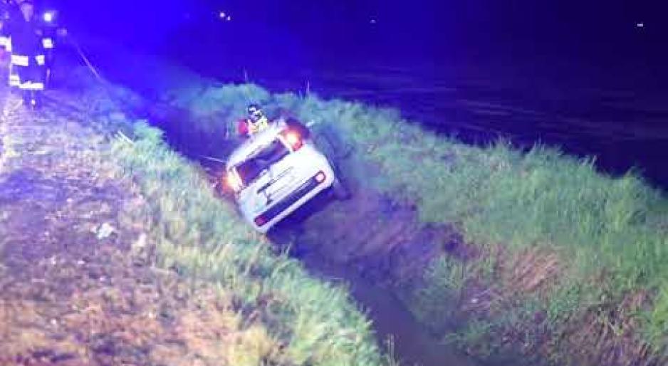 Auto nel fosso, ferita donna di 43 anni